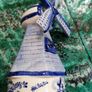 Ceramic windmill light holder Image 2