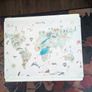 Children's IKEA Table with World Map Top Image 3