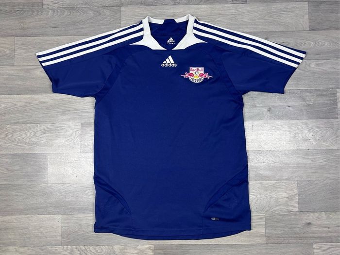 Vintage 2007 Adidas Red Bull Salzburg Away Jersey Shirt Mens Small