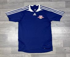 Vintage 2007 Adidas Red Bull Salzburg Away Jersey Shirt Mens Small