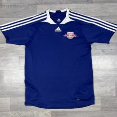 Vintage 2007 Adidas Red Bull Salzburg Away Jersey Shirt Mens Small