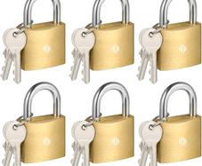 6 suitcase travel locks free post