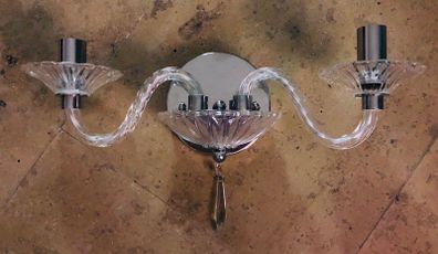 Laura Ashley new crystal wall Lights