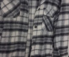 Zara Black & White Checked Shacket