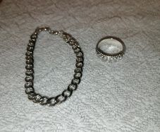 Costume braclet and ring new