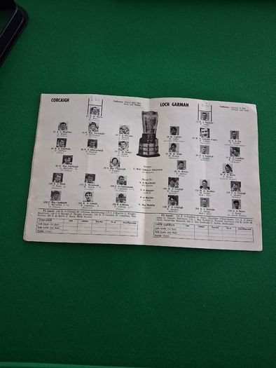 1970 All Ireland Hurling Final Match Programme