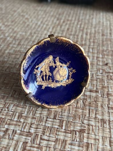 Antique Limoges Miniature Plate