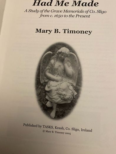 Had Me Made- study of Grave Memorials of Co. Sligo