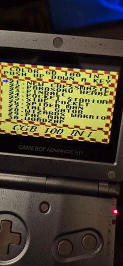 gameboy pokemon/zelda/Mario n more  multicart 100 in 1