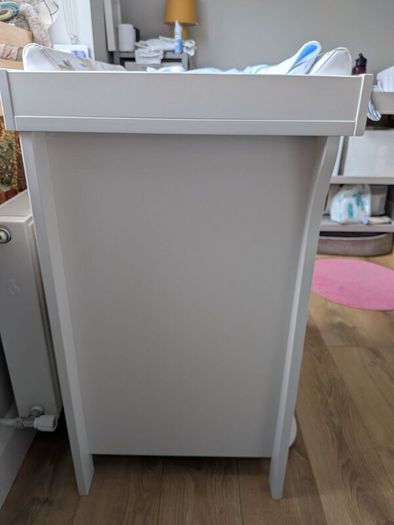 CuddleCo Clara  - 3 Drawer- Changing Unit - White