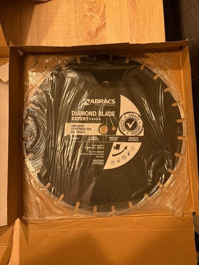 2x Abracs Expert 457mm Diamond Saw Blades - 18 inches