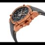 Bulova Precisionist gold Watch with leather strap brand new Image 5