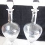 Pair of Vintage Tipperary Crystal Decanters 15" Image 4