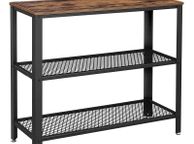 main image for ad Hallway Table with 2 Mesh Shelves - Free Delivery Nationwide