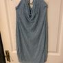 oh polly mini beaded pale blue dress size 12 - new with tags Image 2