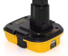 Battery Adapter DCA1820 for Dewalt 18V Tools Convert Dewalt 20V Lithium Battery for DC9096 DE9098 DE9096 with USB