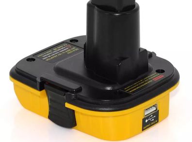 Battery Adapter DCA1820 for Dewalt 18V Tools Convert Dewalt 20V Lithium Battery for DC9096 DE9098 DE9096 with USB