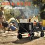 150kg Festival Camping Trolley on Wheels Heavy Duty Folding Wagon Cart with Detachable All-Terrain Wheels, Brake, Adjustable Handle, Portable for Outdoor, Beach, Garden & Shopping Black Image 7
