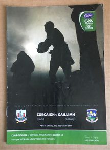 16th April 2011. GAA (Gaelic Football) Programme. Cork (Corcaigh) V Galway (Gaillimh) @ Pearse Park