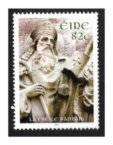 2011 Ireland St Patrick's Day (Stone Carving from St. Patrick's Chapel, Maynooth) Commemorative Stamp Mint Never Hinged (MNH)