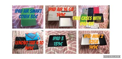 Ipad Air, ipad MINI 2 , ipad 3 . Lenovo