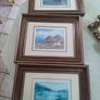 Set 3 Of Lovely Framed Signed Prints By Philip Gray Scenes And Coastline Of Ireland. Image 2