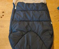 Mamas & Papas black Footmuff,  "Cosy Toes".
