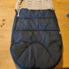 Mamas & Papas black Footmuff,  "Cosy Toes".