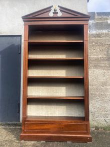 Bookcase - Bookshelf - Large - Mahogany