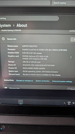 Lenovo Gaming Laptop