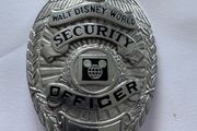 Vintage Walt Disney World Security Officer Badge