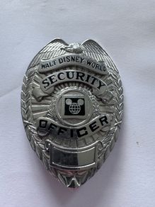 Vintage Walt Disney World Security Officer Badge