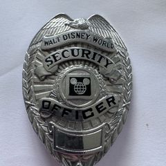 Vintage Walt Disney World Security Officer Badge