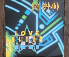 Def Leppard - Love Bites (1988 Original 7" Vinyl Single)
