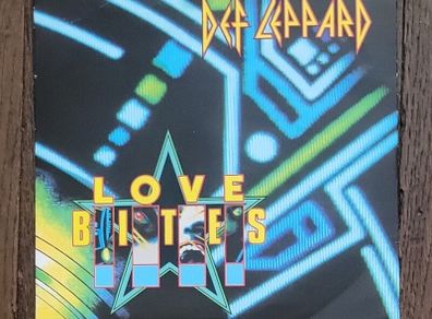 Def Leppard - Love Bites (1988 Original 7" Vinyl Single)