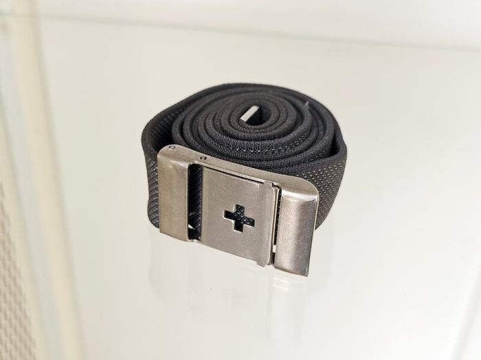 Vintage Swiss Army Military Officer Belt Swiss Cross Buckle Collectable Militaria