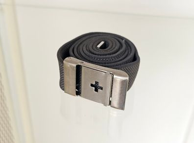 Vintage Swiss Army Military Officer Belt Swiss Cross Buckle Collectable Militaria