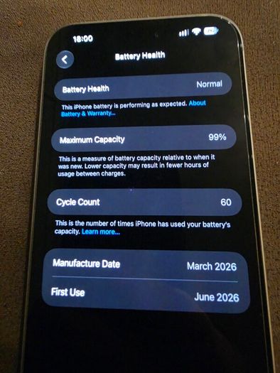 Apple iPhone 17 pro max 256gb with long warranty