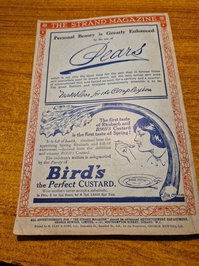 Unique Item. 1914 Antique The Strand Magazine. March 1914 vol 47.