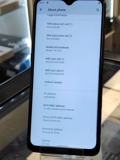 Nokia 5.3 64GB 4GB RAM Dual SIM  Unlocked Smartphone.