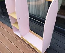 Child dress up rail and mirror