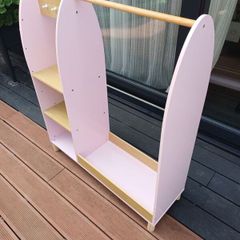 Child dress up rail and mirror