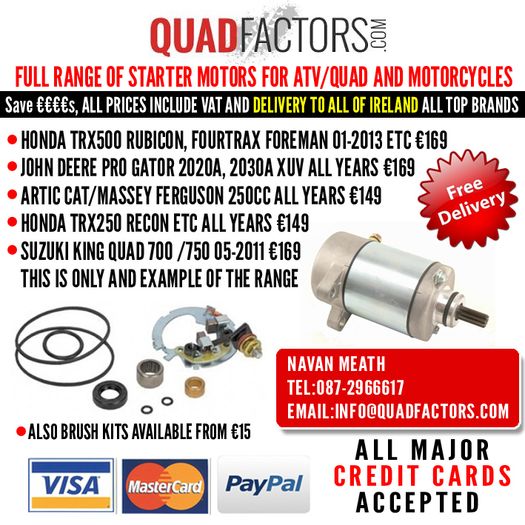 Starter Motors For All Quads,bikes,plant