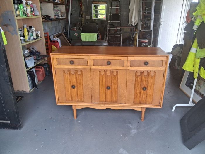 Mid century sideboard and chairs
