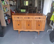 Mid century sideboard and chairs