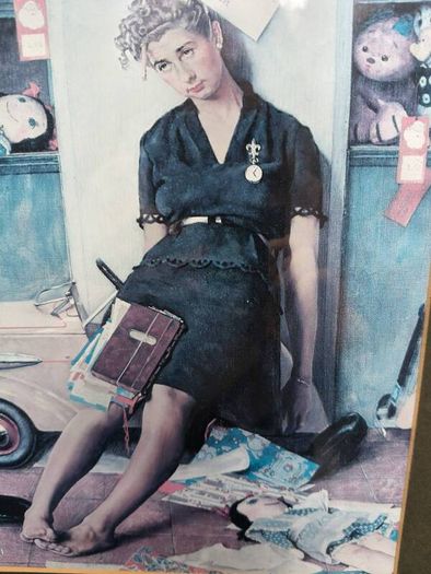 Norman Rockwell Framed Print