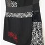JOE BROWNS Quirky Wool Blend Pinafore Dress Patchwork UK 12 Black Red Retro A Image 3
