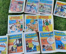 Retro Rare Comic bundle 70s - Tammy, June & Pizie, Sandie & Jinty Linty