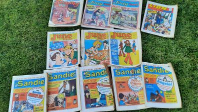 Retro Rare Comic bundle 70s - Tammy, June & Pizie, Sandie & Jinty Linty