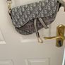 Beautiful inspired grey cross overt bag Image 7